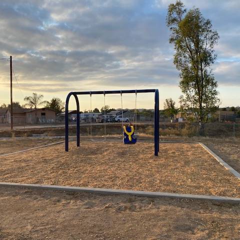 FORUS Project Donated Swing Sets